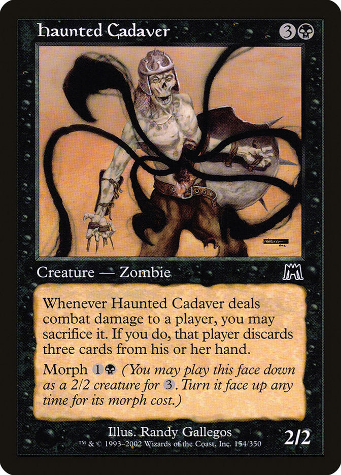 Haunted Cadaver [Onslaught] MTG Single Magic: The Gathering    | Red Claw Gaming