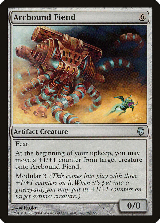 Arcbound Fiend [Darksteel] MTG Single Magic: The Gathering    | Red Claw Gaming