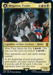 Megatron, Tyrant // Megatron, Destructive Force [Transformers] MTG Single Magic: The Gathering    | Red Claw Gaming