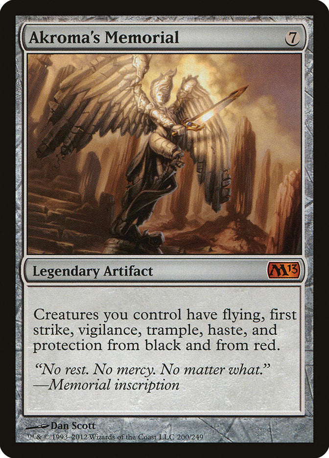 Akroma's Memorial [Magic 2013] MTG Single Magic: The Gathering    | Red Claw Gaming