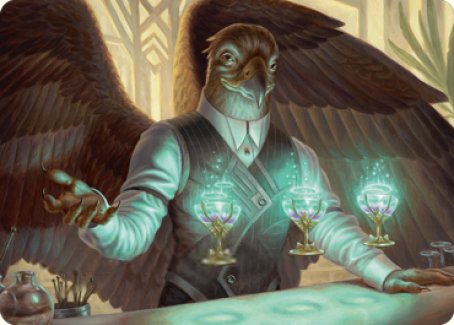 Speakeasy Server Art Card [Streets of New Capenna Art Series] MTG Single Magic: The Gathering    | Red Claw Gaming