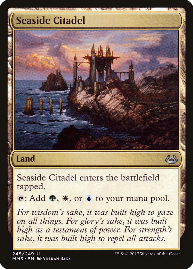 Seaside Citadel [Modern Masters 2017] MTG Single Magic: The Gathering    | Red Claw Gaming