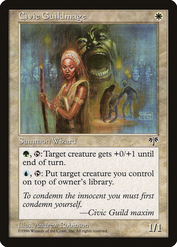 Civic Guildmage [Mirage] MTG Single Magic: The Gathering    | Red Claw Gaming