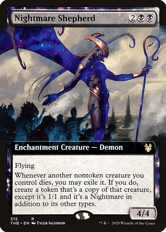 Nightmare Shepherd (Extended Art) [Theros Beyond Death] MTG Single Magic: The Gathering    | Red Claw Gaming