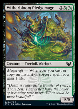 Witherbloom Pledgemage [Strixhaven: School of Mages] MTG Single Magic: The Gathering    | Red Claw Gaming