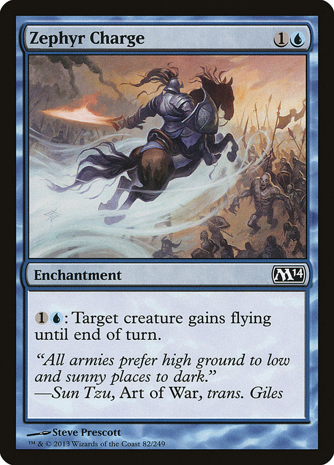 Zephyr Charge [Magic 2014] MTG Single Magic: The Gathering    | Red Claw Gaming