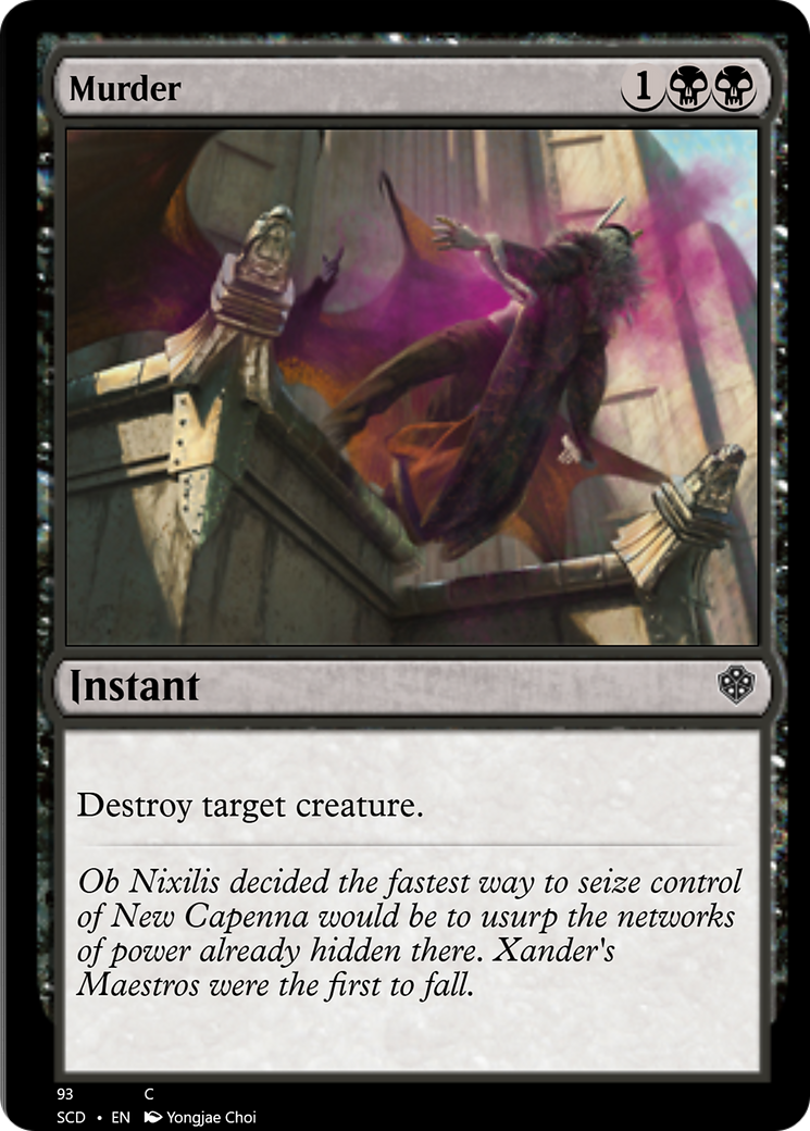 Murder [Starter Commander Decks] MTG Single Magic: The Gathering    | Red Claw Gaming