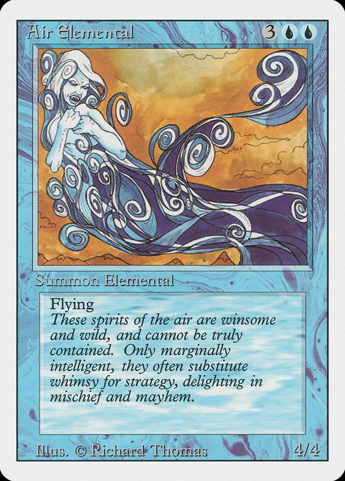 Air Elemental [Revised Edition] MTG Single Magic: The Gathering    | Red Claw Gaming