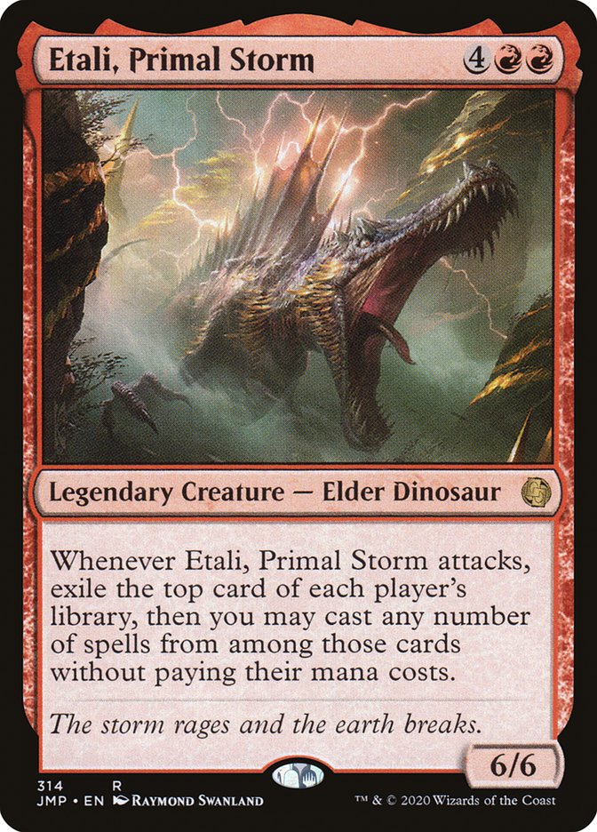 Etali, Primal Storm [Jumpstart] MTG Single Magic: The Gathering    | Red Claw Gaming