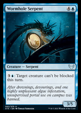 Wormhole Serpent [Strixhaven: School of Mages] MTG Single Magic: The Gathering    | Red Claw Gaming