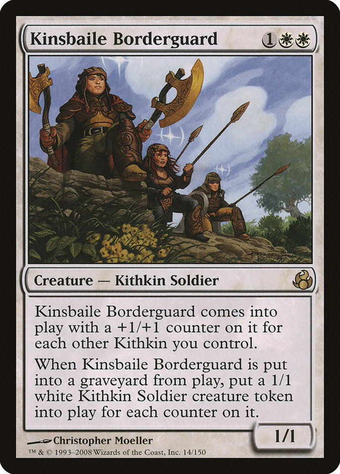 Kinsbaile Borderguard [Morningtide] MTG Single Magic: The Gathering    | Red Claw Gaming