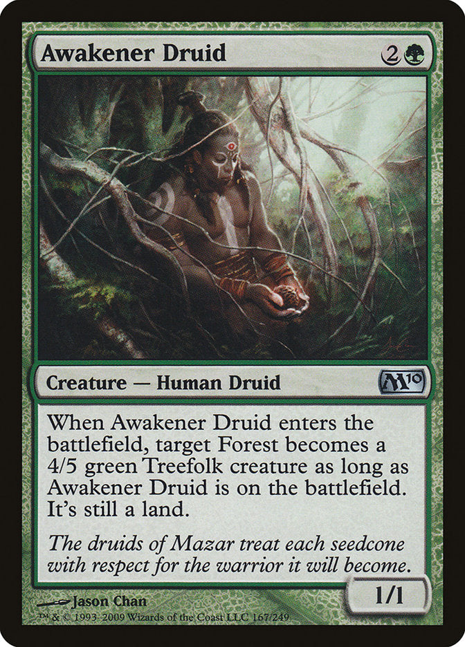 Awakener Druid [Magic 2010] MTG Single Magic: The Gathering    | Red Claw Gaming