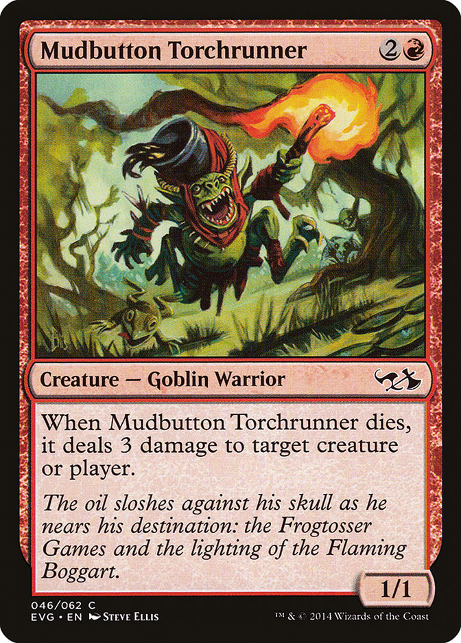 Mudbutton Torchrunner (Elves vs. Goblins) [Duel Decks Anthology] MTG Single Magic: The Gathering    | Red Claw Gaming