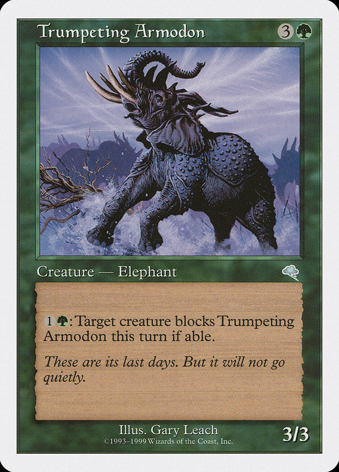 Trumpeting Armodon [Battle Royale] MTG Single Magic: The Gathering    | Red Claw Gaming