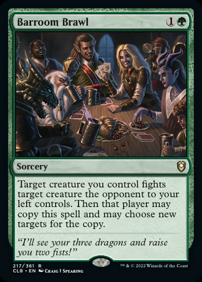 Barroom Brawl [Commander Legends: Battle for Baldur's Gate] MTG Single Magic: The Gathering    | Red Claw Gaming