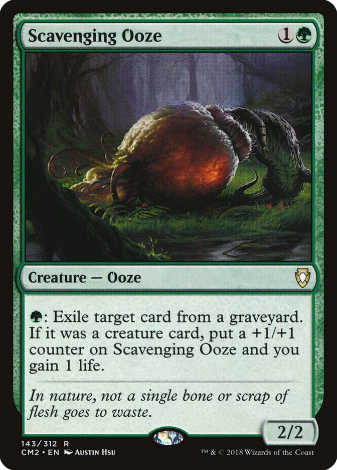 Scavenging Ooze [Commander Anthology Volume II] MTG Single Magic: The Gathering    | Red Claw Gaming