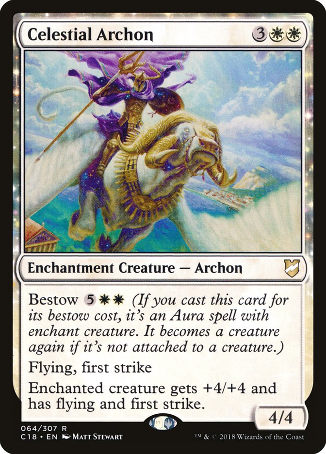 Celestial Archon [Commander 2018] MTG Single Magic: The Gathering    | Red Claw Gaming