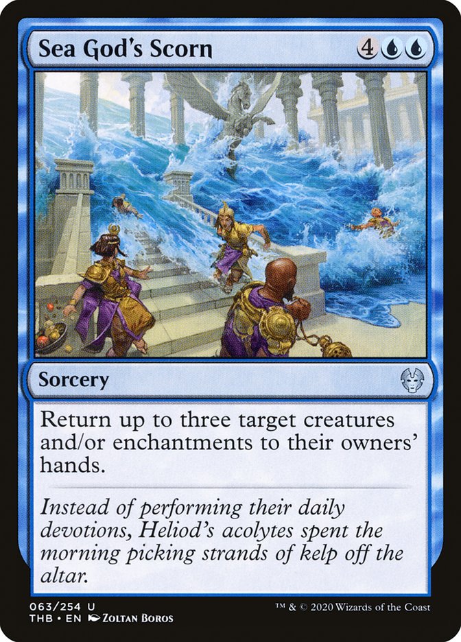 Sea God's Scorn [Theros Beyond Death] MTG Single Magic: The Gathering    | Red Claw Gaming