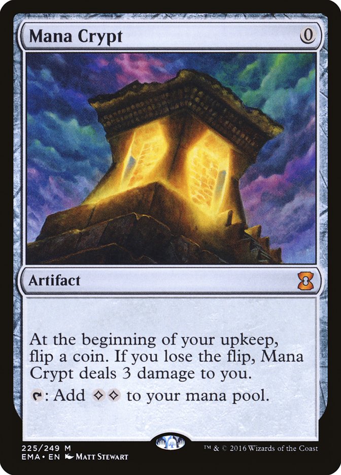 Mana Crypt [Eternal Masters] MTG Single Magic: The Gathering    | Red Claw Gaming