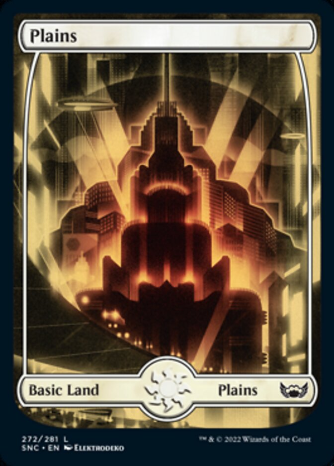Plains (272) [Streets of New Capenna] MTG Single Magic: The Gathering    | Red Claw Gaming