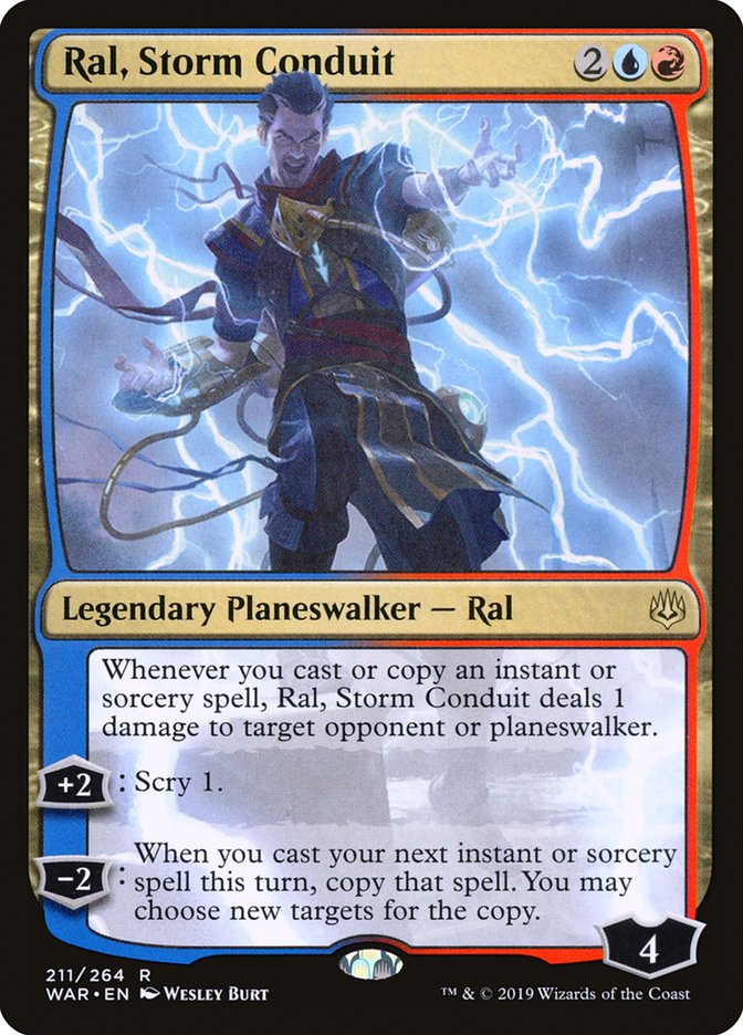 Ral, Storm Conduit [War of the Spark] MTG Single Magic: The Gathering    | Red Claw Gaming