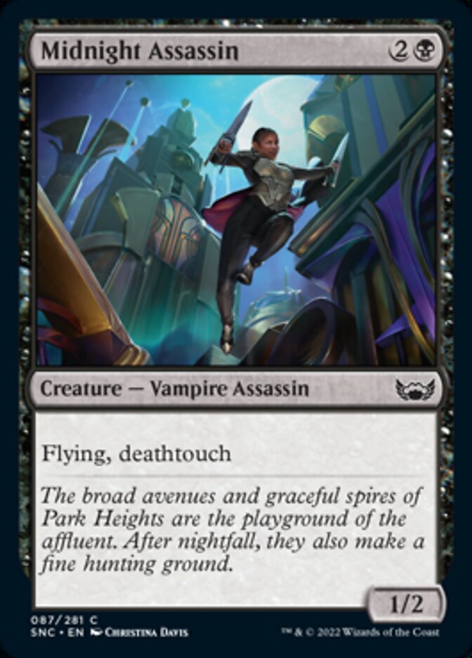 Midnight Assassin [Streets of New Capenna] MTG Single Magic: The Gathering    | Red Claw Gaming