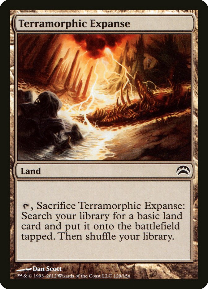 Terramorphic Expanse [Planechase 2012] MTG Single Magic: The Gathering    | Red Claw Gaming