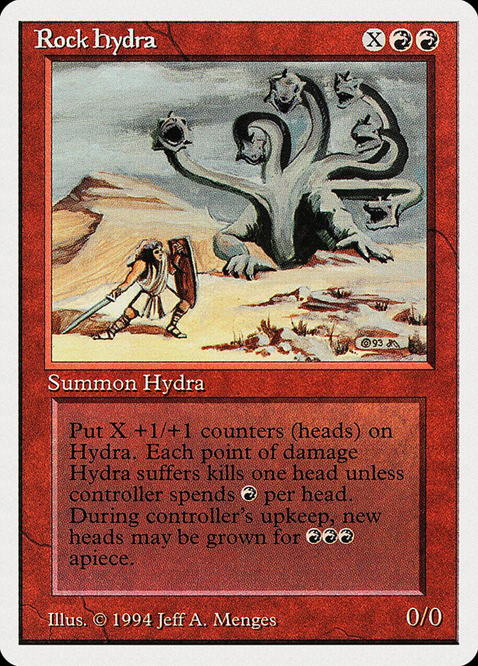 Rock Hydra [Summer Magic / Edgar] MTG Single Magic: The Gathering    | Red Claw Gaming