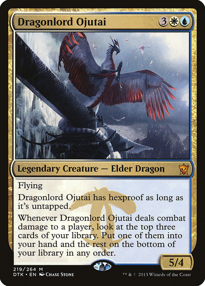 Dragonlord Ojutai [Dragons of Tarkir] MTG Single Magic: The Gathering    | Red Claw Gaming