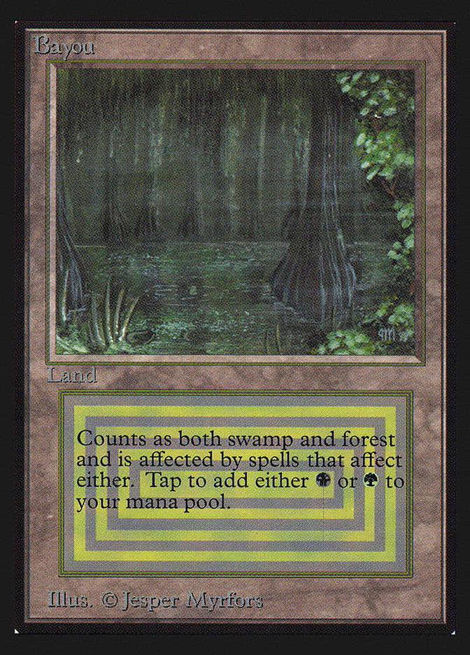 Bayou [Collectors' Edition] MTG Single Magic: The Gathering    | Red Claw Gaming