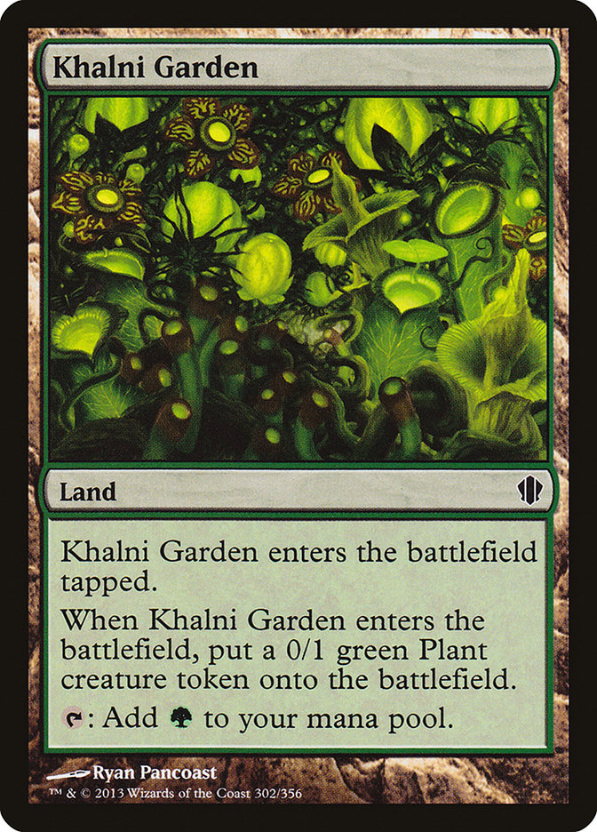 Khalni Garden [Commander 2013] MTG Single Magic: The Gathering    | Red Claw Gaming