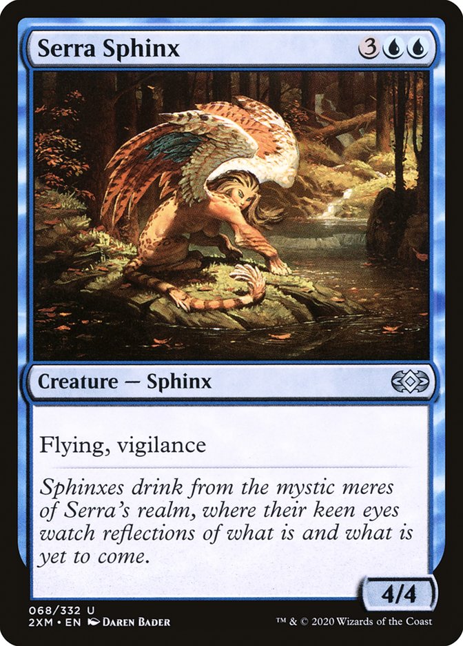 Serra Sphinx [Double Masters] MTG Single Magic: The Gathering    | Red Claw Gaming