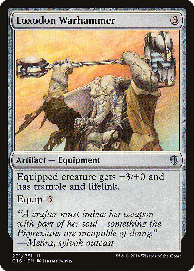 Loxodon Warhammer [Commander 2016] MTG Single Magic: The Gathering    | Red Claw Gaming