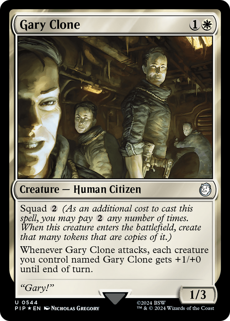 Gary Clone (Surge Foil) [Fallout] MTG Single Magic: The Gathering    | Red Claw Gaming