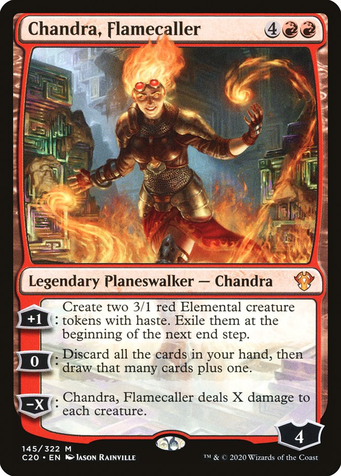 Chandra, Flamecaller [Commander 2020] MTG Single Magic: The Gathering    | Red Claw Gaming