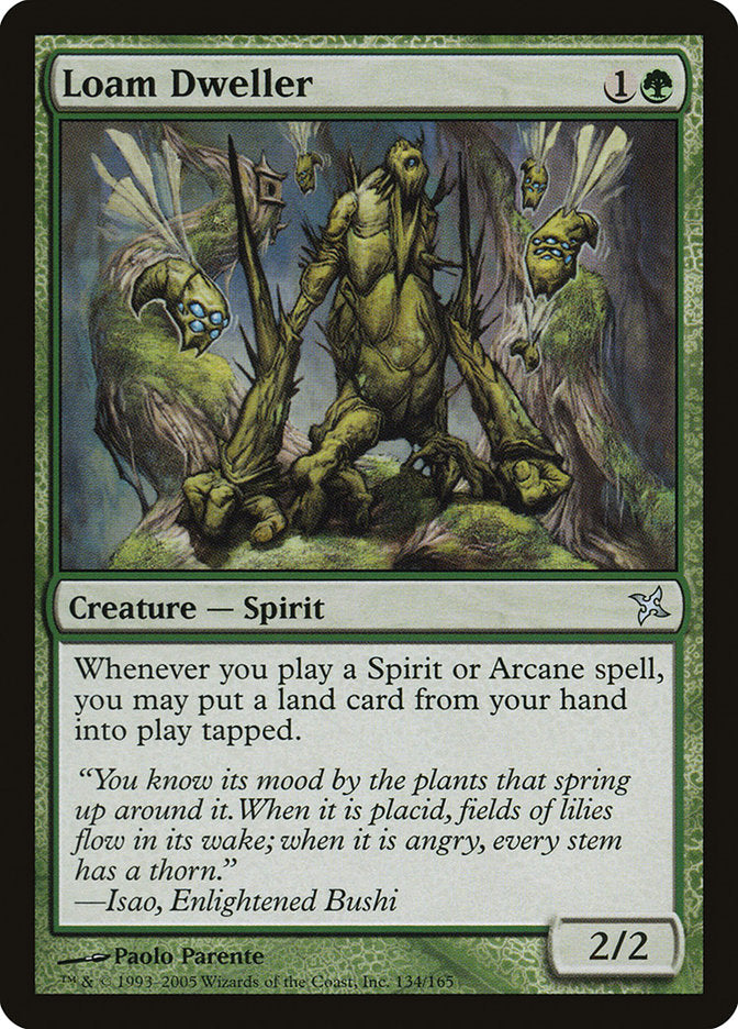 Loam Dweller [Betrayers of Kamigawa] MTG Single Magic: The Gathering    | Red Claw Gaming