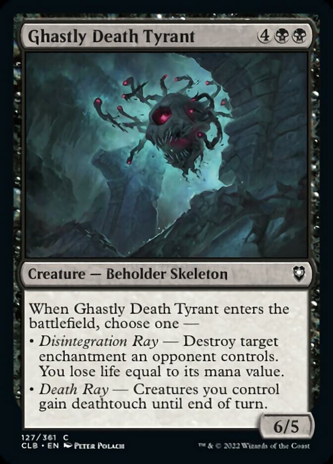 Ghastly Death Tyrant [Commander Legends: Battle for Baldur's Gate] MTG Single Magic: The Gathering    | Red Claw Gaming