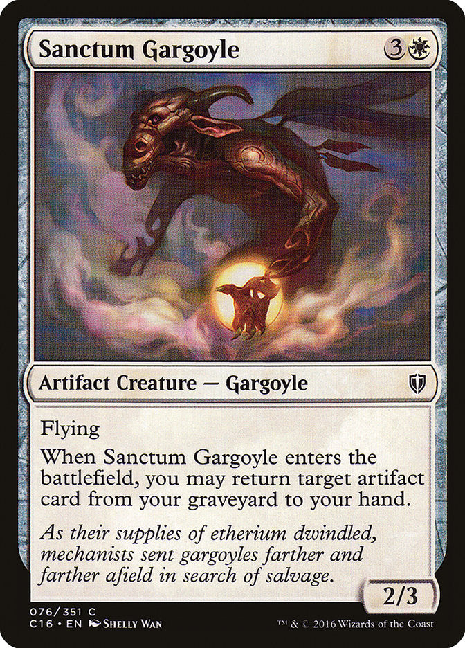 Sanctum Gargoyle [Commander 2016] MTG Single Magic: The Gathering    | Red Claw Gaming