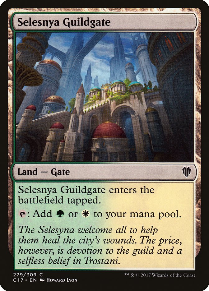 Selesnya Guildgate [Commander 2017] MTG Single Magic: The Gathering    | Red Claw Gaming