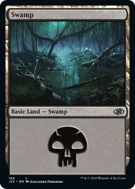 Swamp (106) [Jumpstart 2022] MTG Single Magic: The Gathering    | Red Claw Gaming