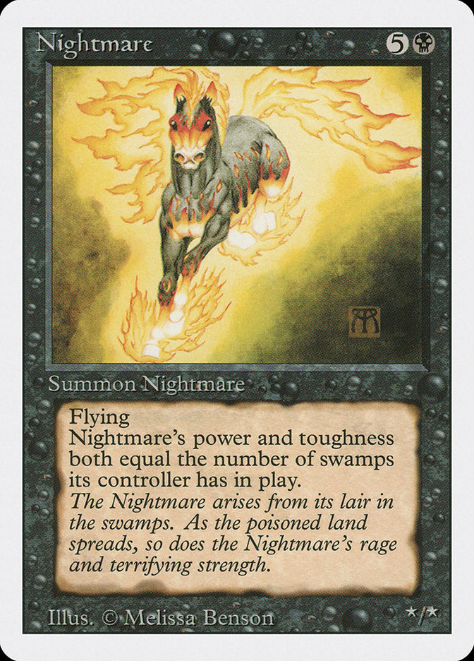 Nightmare [Revised Edition] MTG Single Magic: The Gathering    | Red Claw Gaming
