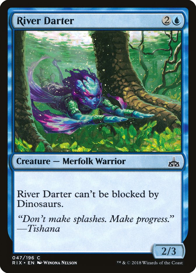 River Darter [Rivals of Ixalan] MTG Single Magic: The Gathering    | Red Claw Gaming