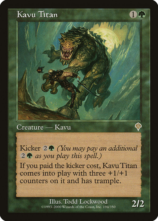 Kavu Titan [Invasion] MTG Single Magic: The Gathering    | Red Claw Gaming
