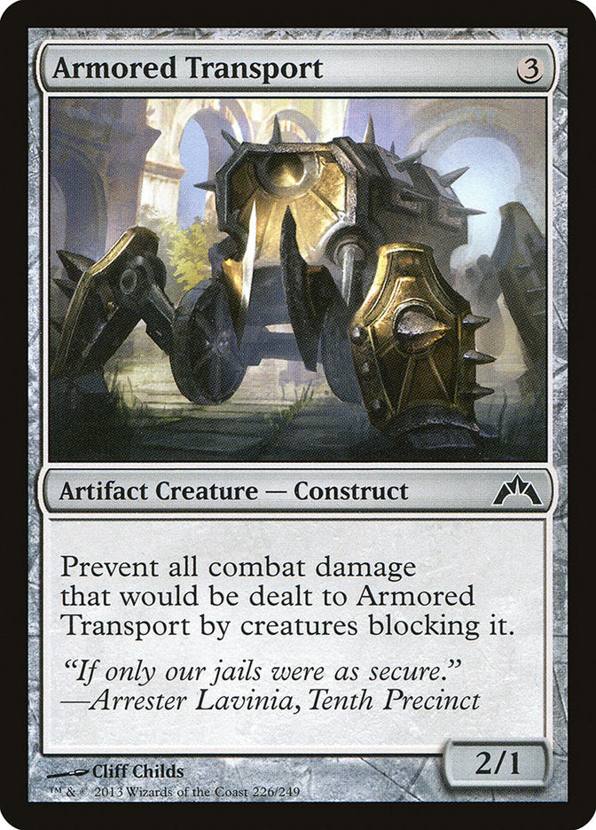 Armored Transport [Gatecrash] MTG Single Magic: The Gathering    | Red Claw Gaming