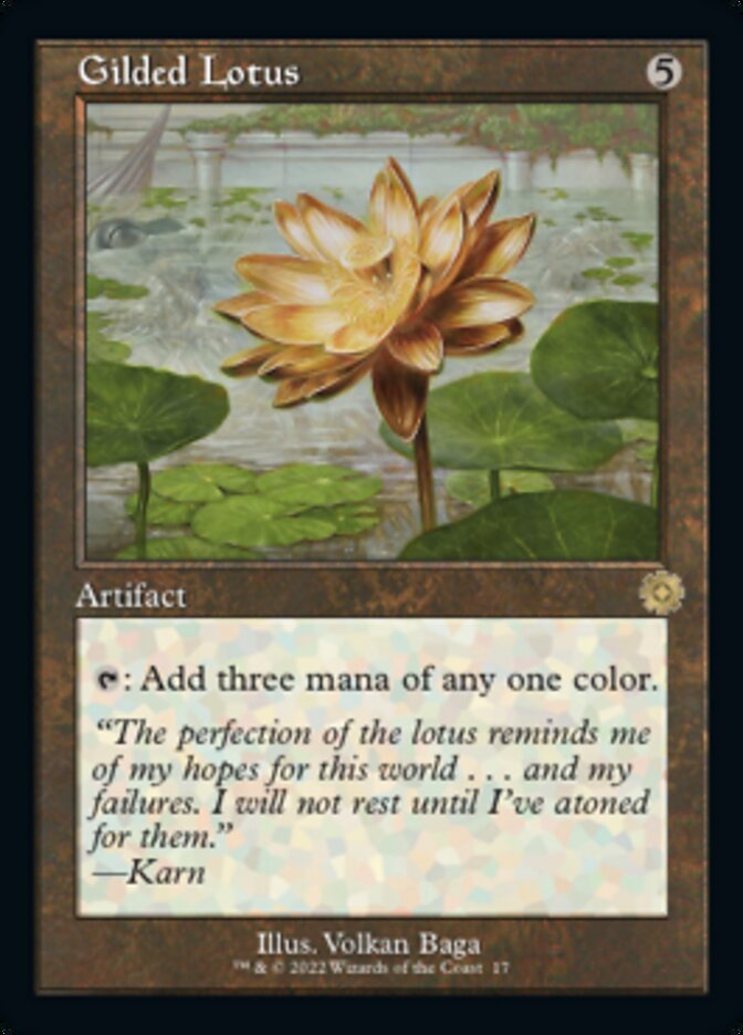 Gilded Lotus (Retro) [The Brothers' War Retro Artifacts] MTG Single Magic: The Gathering    | Red Claw Gaming