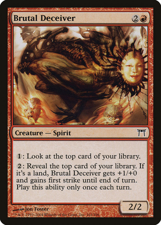Brutal Deceiver [Champions of Kamigawa] MTG Single Magic: The Gathering    | Red Claw Gaming