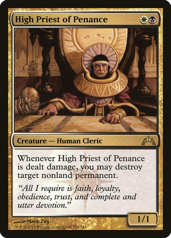 High Priest of Penance [Gatecrash] MTG Single Magic: The Gathering    | Red Claw Gaming