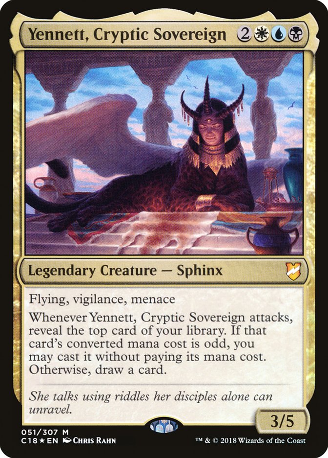 Yennett, Cryptic Sovereign [Commander 2018] MTG Single Magic: The Gathering    | Red Claw Gaming