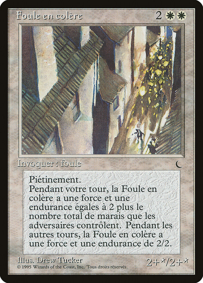 Angry Mob (French) - "Foule en colere" [Renaissance] MTG Single Magic: The Gathering    | Red Claw Gaming