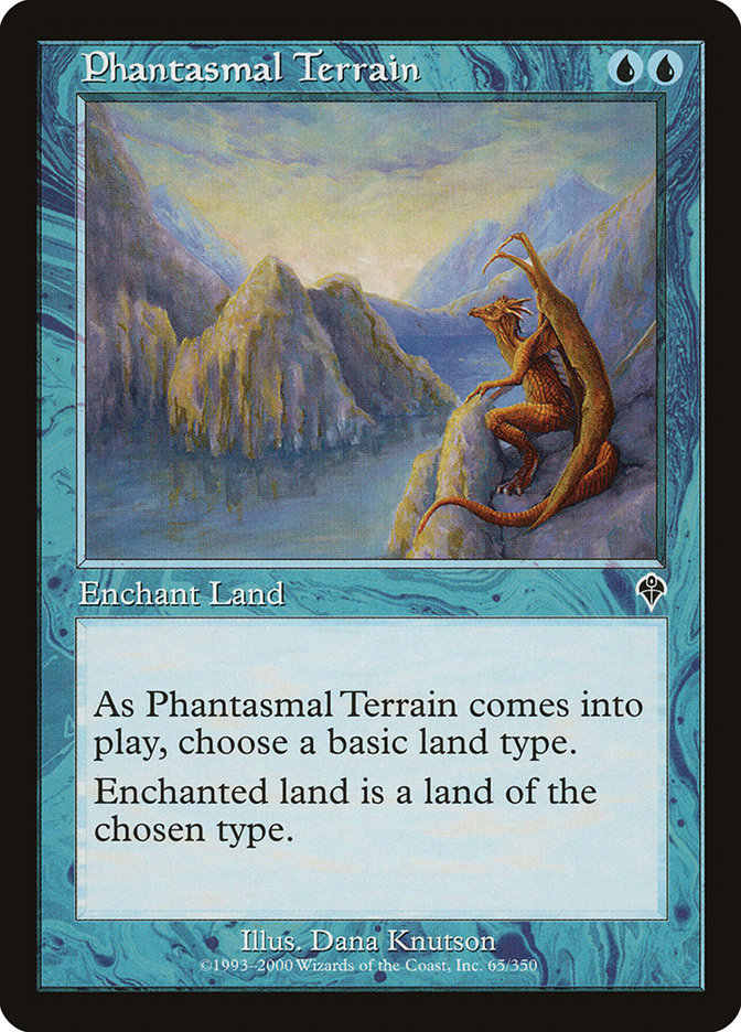Phantasmal Terrain [Invasion] MTG Single Magic: The Gathering    | Red Claw Gaming